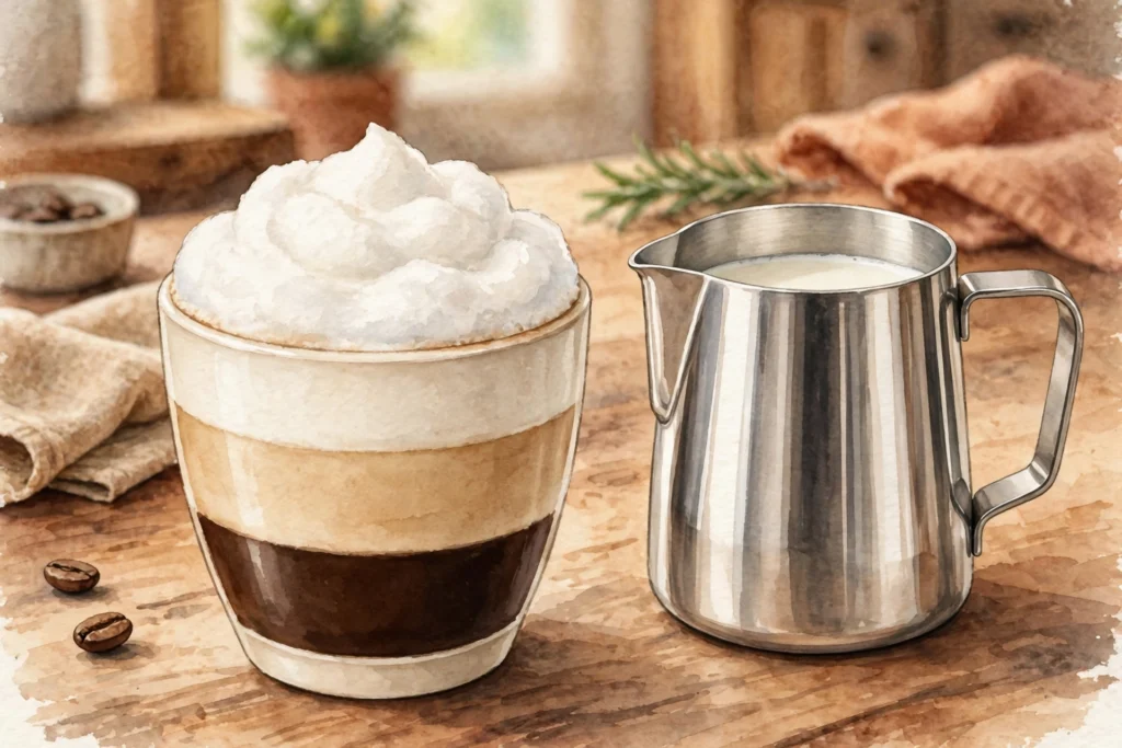how to make cappuccino at home