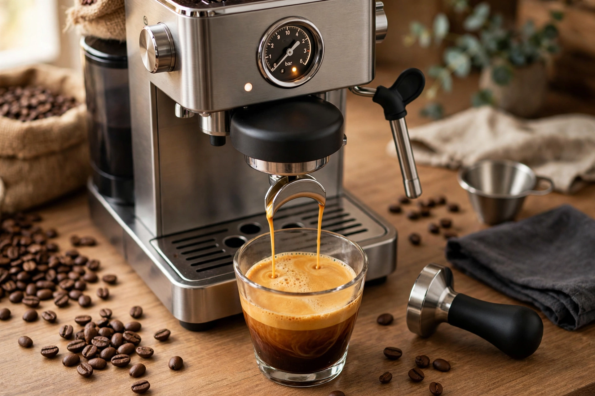 how to make espresso at home