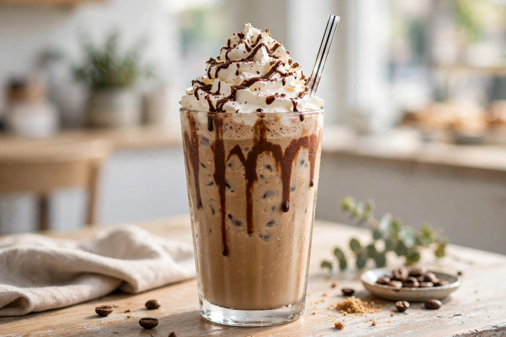 how to make a coffee frappe