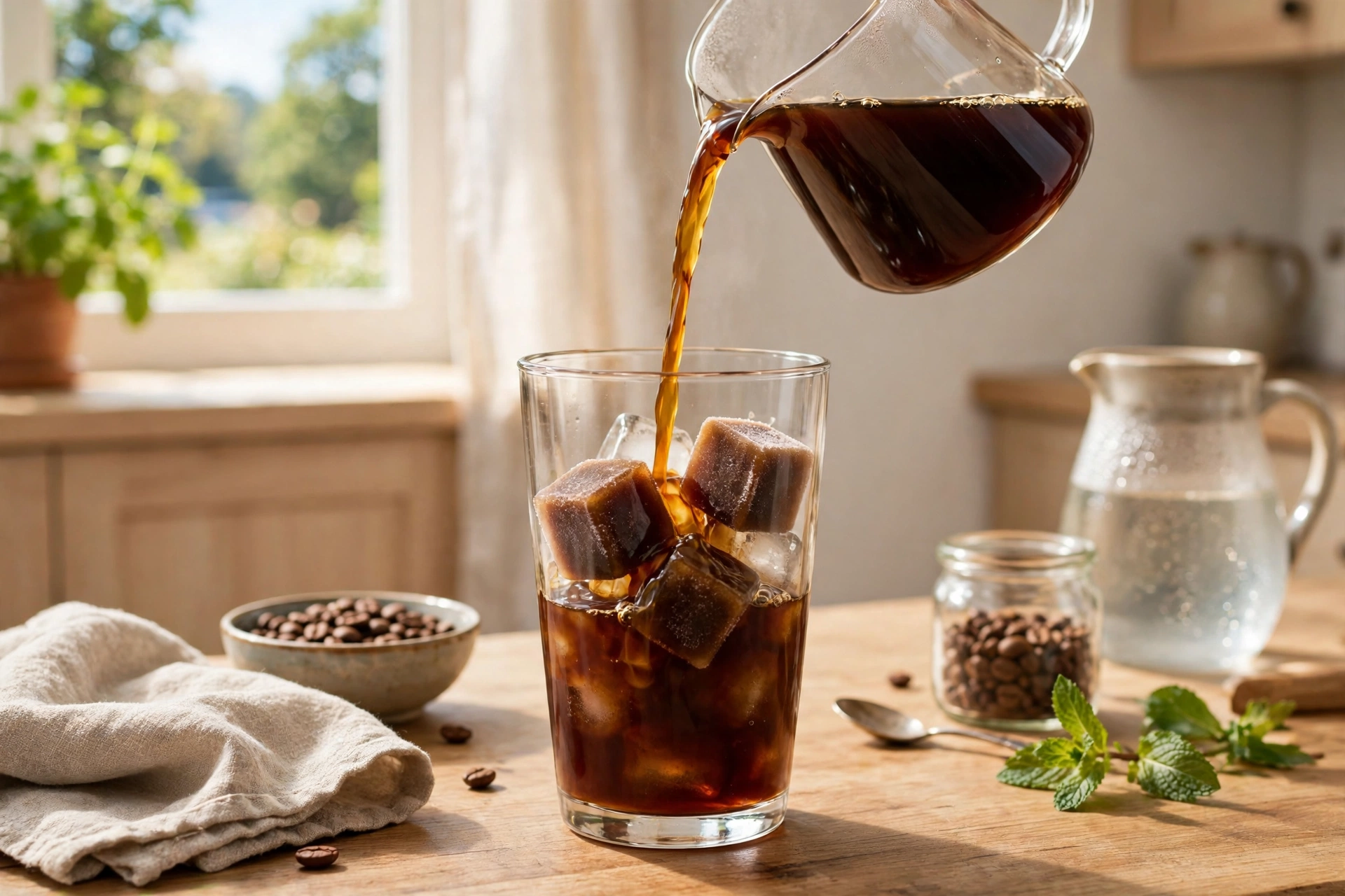 how to make iced coffee at home