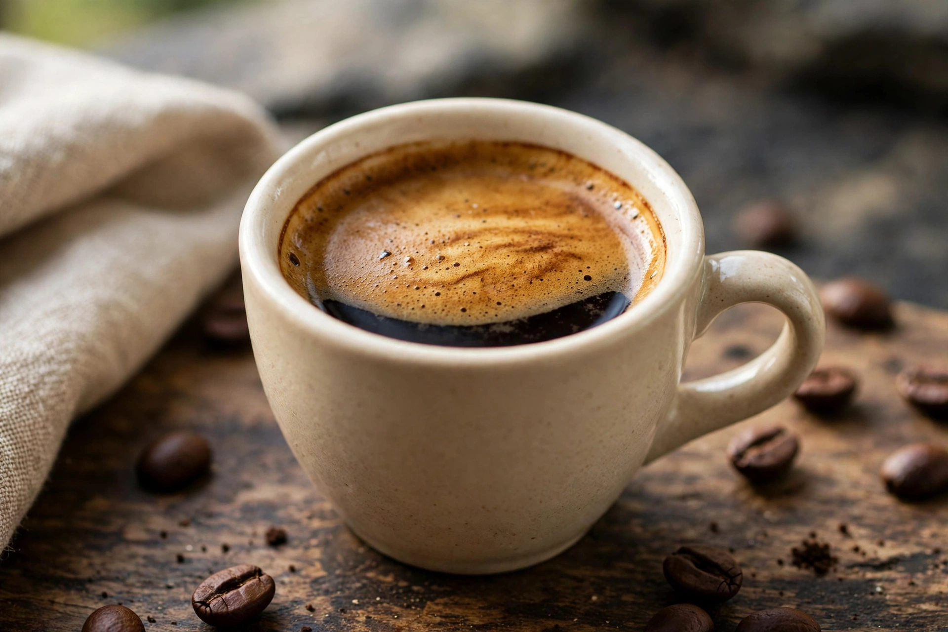 ristretto caffeine