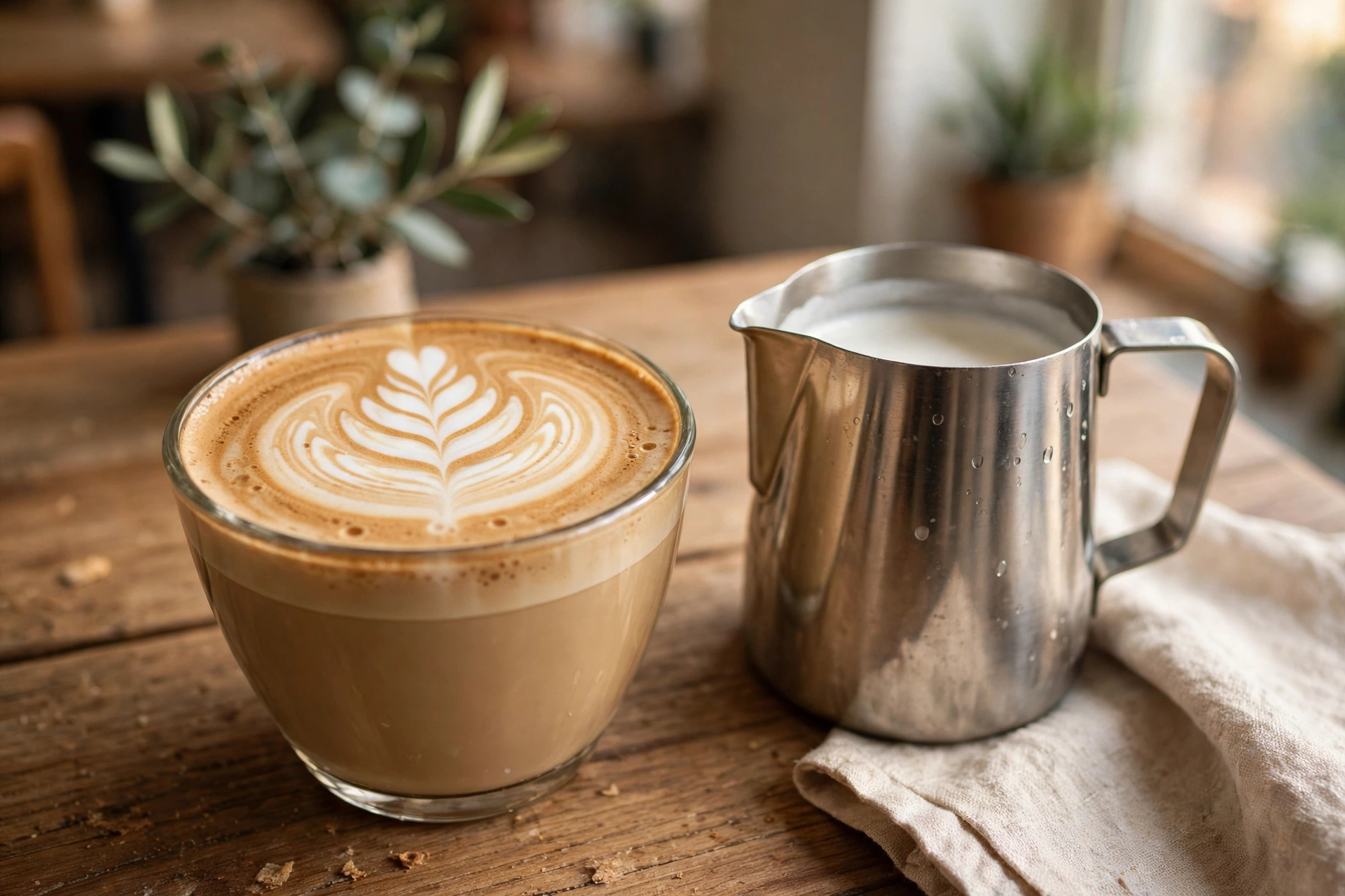 How to Make a Latte Coffee