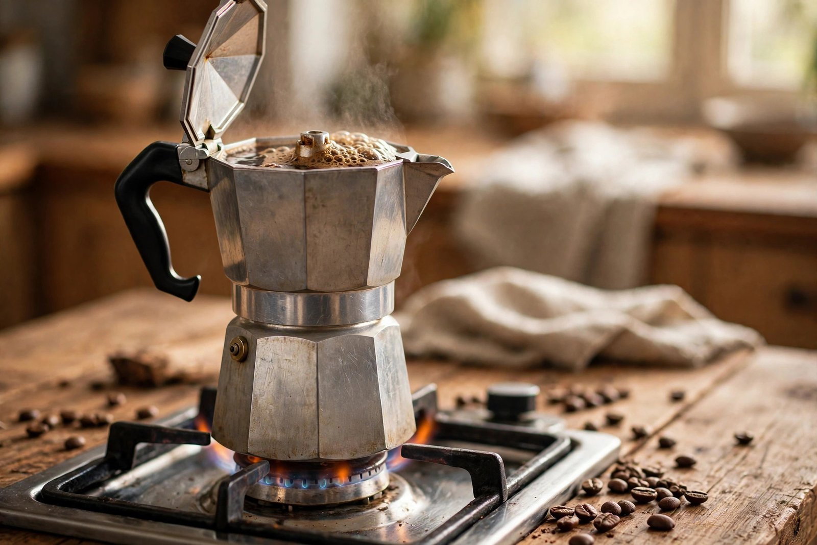 how much coffee for moka pot